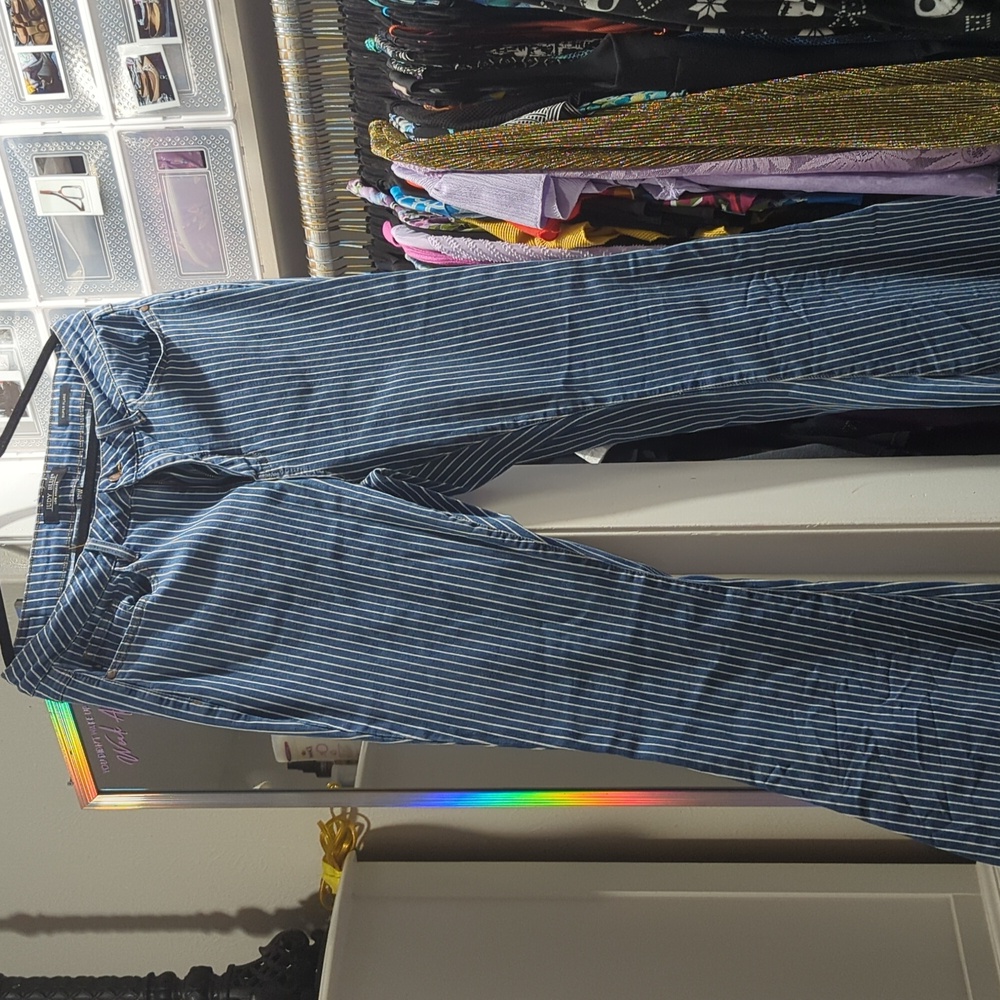 Judy Blue jeans 18W super flare striped